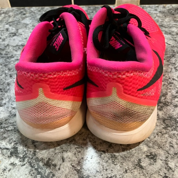Nike Free 5.0 Black Polarized Pink Running Shoes 642199-603 Women's Size 9.5 - Picture 4 of 6